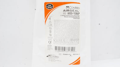 Conmed iAS5-120LP AirSeal 5mm Access Port & Low Profile Obturator,5mm x 120mm(x)